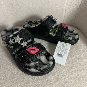 Crocs cozzzy disco. Brand new, wrong size. Nothing wrong with them at all!